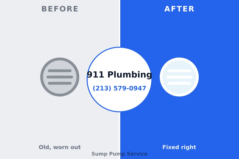 Before and after: plumbing company Washington Park, IL
